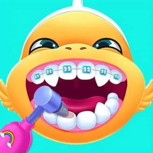 Aqua Fish Dental Care HTML5 game