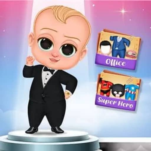 Baby Boss Photo shoot HTML5 game