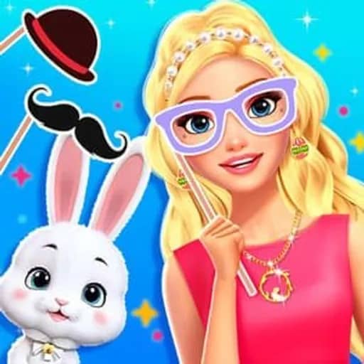 BFF Easter Photobooth Party HTML5 game