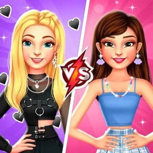 BFFs E Girl Vs Soft Girl HTML5 game