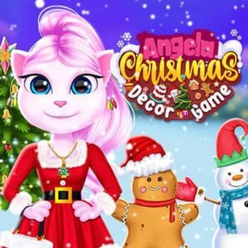 Cat Girl Christmas Dress up Game HTML5 game