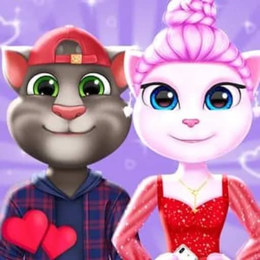Cat Girl Perfect Valentine HTML5 game