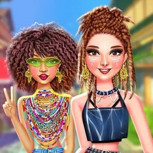 Celebrity AfroPunk Street Style HTML5 game