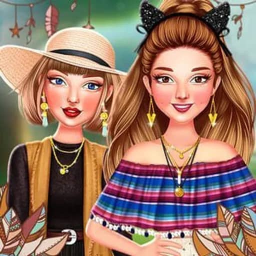 Celebrity Boho Summer Style HTML5 game