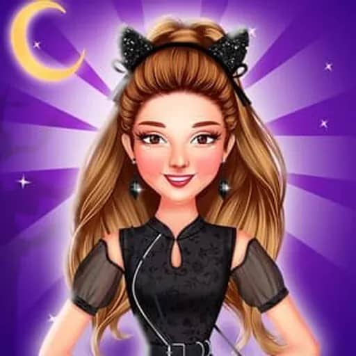 Celebrity Dark Gothic Fashion HTML5 game