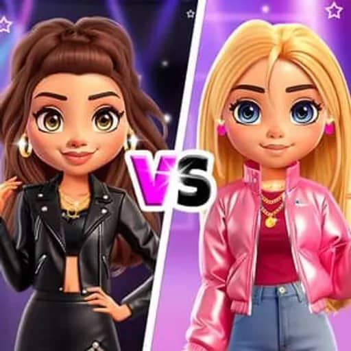 Lovie Chic’s Black Vs Pink Style HTML5 game
