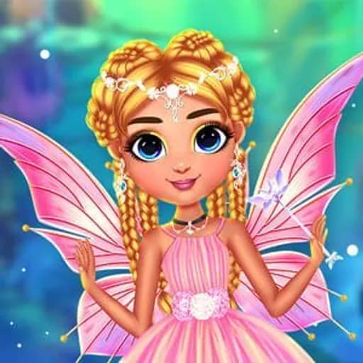 Magical Fairy Fashion Look HTML5 game