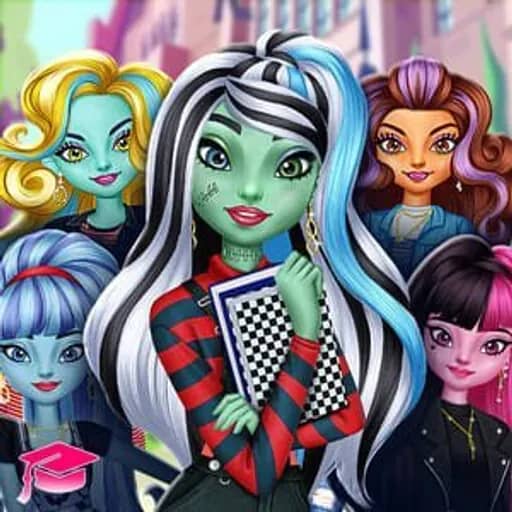 Monster Girls High School Squad HTML5 game