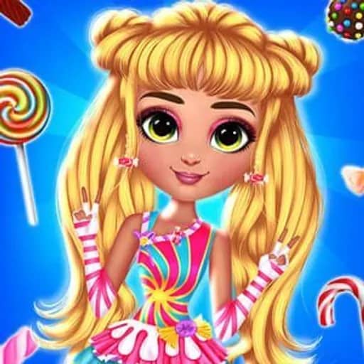 My Sweet Candy Outfits HTML5 game