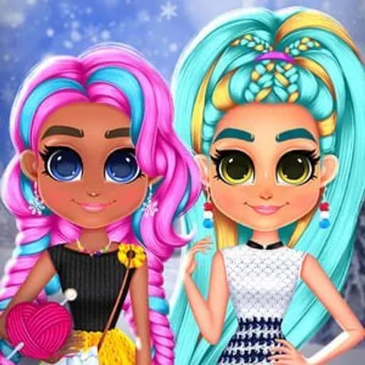 My Winter Knit Fashion HTML5 game