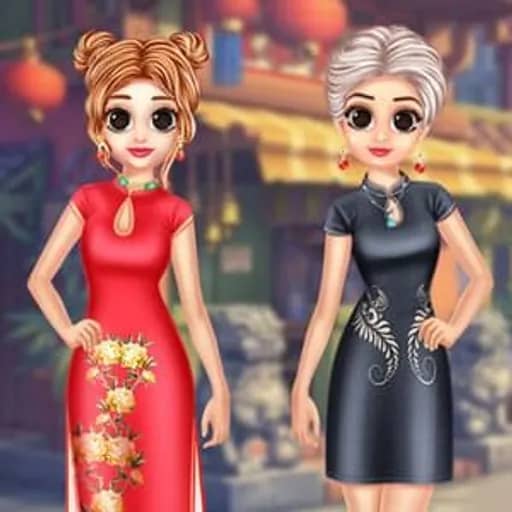 Princess Cheongsam Shanghai Fashion HTML5 game