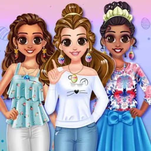 Princess Easter Sunday HTML5 game