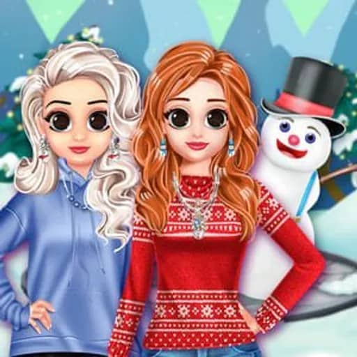 Princess Winter Style HTML5 game