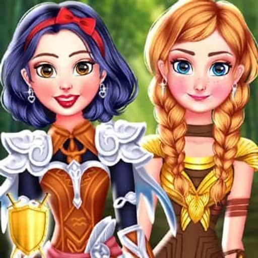 Princesses As Ancient Warriors HTML5 game