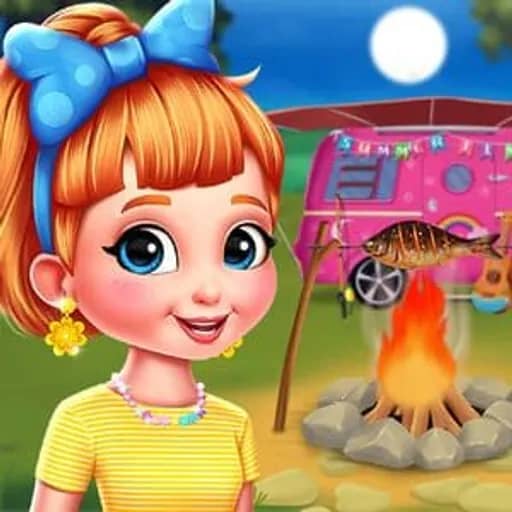Summer Firecamp Adventure HTML5 game
