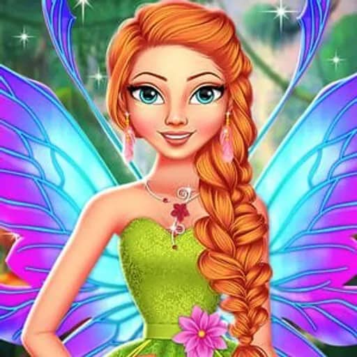 Super Girls Magical Fairy Land HTML5 game