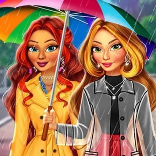 Super Girls My Rainy Day Outfits HTML5 game
