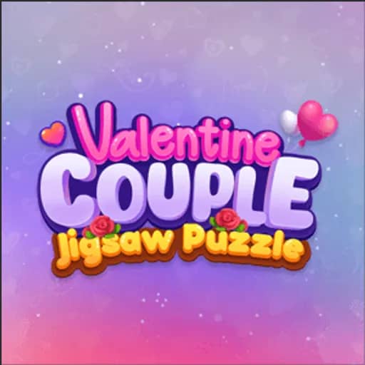 Valentine Couple Jigsaw Puzzle HTML5 game