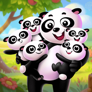 Panda Find My Babies In The Forest