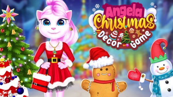 Angela Christmas Dress up Game