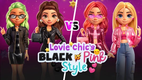 Lovie Chic’s Black Vs Pink Style