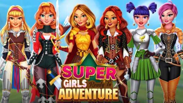 Super Girls Ready To Adventure